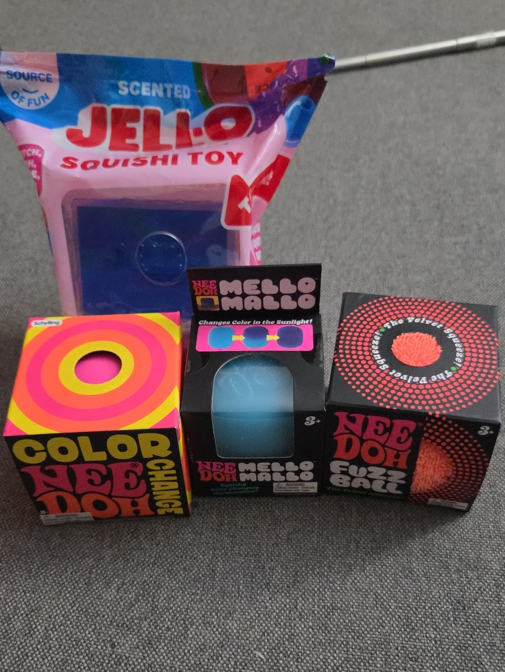 Needoh Squishy 4pc Set